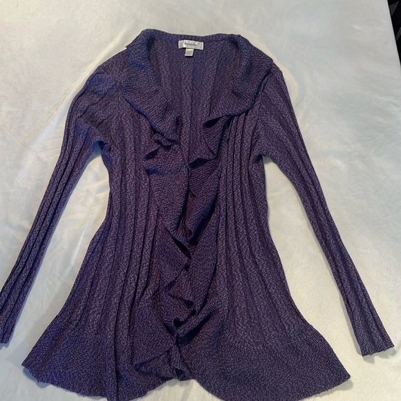 Dress Barn ruffled sweater - Picture 1 of 10